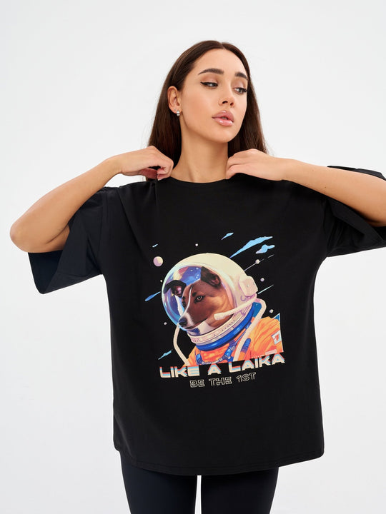 Oversize T-shirt Laika - One Size - One size