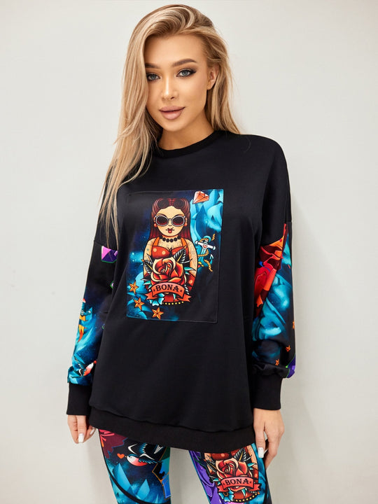 Sweatshirt PIC-shirt Pin-Up Girl